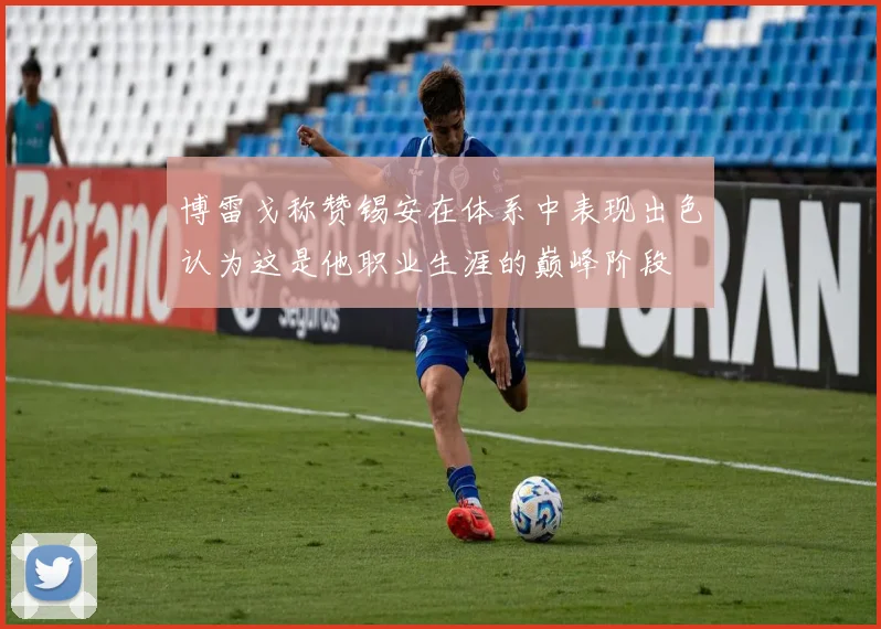 博雷戈称赞锡安在体系中表现出色认为这是他职业生涯的巅峰阶段